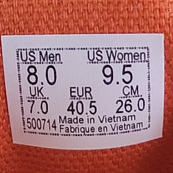 Vans JUJU Surf Club Authentic Shoes with Collapsible Heel Men's 8/Women's 9.5 - Picture 11 of 11